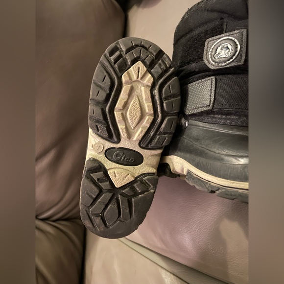 Cico Little Kids Yeti Winter Black Snow Boots Size 7 - Picture 3 of 3